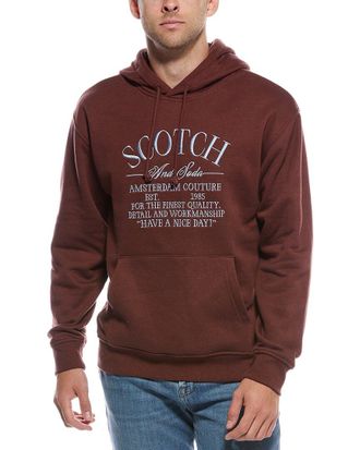 Scotch & Soda Fleece Graphic Hoodie