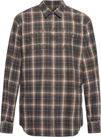 Dsquared2 Camicia Dan - 001F BROWN