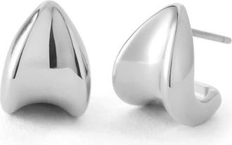 JENNY BIRD Mini Paige Puff Earrings in High Polish Silver at Nordstrom
