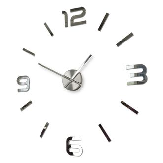 OEM Gran Reloj De Pared Con Espejo De 80 Cm, Ideal Para Hacer Uno Mismo