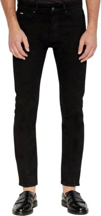 HUGO BOSS H-Delaware Slim-fit Jeans - Heren - Slim Fit Jeans - Zwart - W29 - Katoen - Jeans