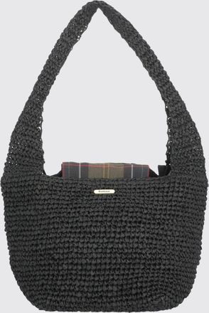 Barbour Borsa Lily Barbour in rafia crochet