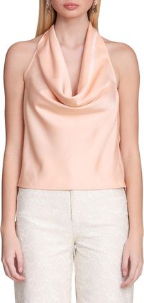 Avec Les Filles Long Tie Halter Top