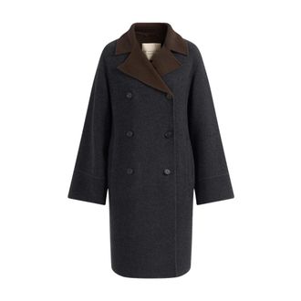 Max Mara Mujer, Abrigos, Gris, Talla: S