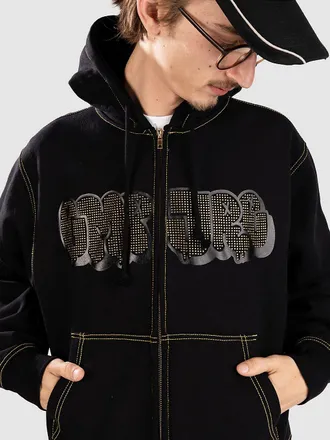 Empyre Slime Sudadera con Cremallero negro