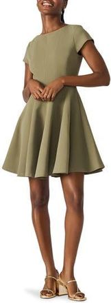 Steve Madden Nili Fit & Flare Minidress in Olive at Nordstrom Rack, Size 14