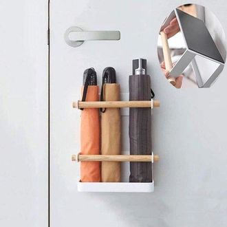 OEM Soporte De Pared Para Paraguas Que Ahorra Espacio, Apto Para Paraguas Largos Y Cortos