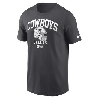 Nike Dallas Cowboys Helmet Essential Nike Mens NFL T-Shirt in Grey | N19906F7RD-5F1