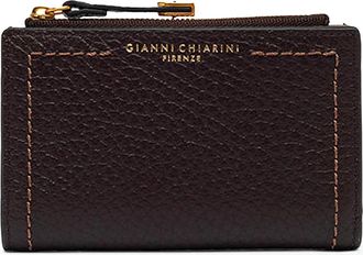 Gianni Chiarini Wallets Bubble - Dames - Portefeuilles - Bruin - ONE Size - Leer - Accessoires