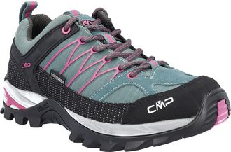 F.lli Campagnolo Wanderschuh CMP RIGEL LOW WMN TREKKING SHOE WP, Damen, Gr. 36, agave, festival, Leder, Synthetik, Schuhe Wanderschuh, wasserdicht