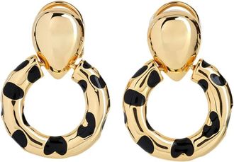 Kenneth Jay Lane Orecchini con finitura lucida - Oro