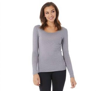 32 Degrees Cozy Heat Underwear Top In Gray