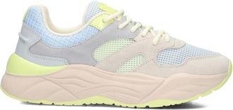 Scotch & Soda Schoenen, Dames, Veelkleurig, 39 EU, Leer, Celest Dames Sneakers Grijs Leer