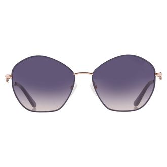 Guess Purple Pink Gradient Geometric Ladies Sunglasses GU7907 20B 59