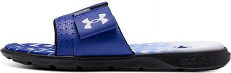Under Armour Mercenary Slippers Blue Black 3027252-400
