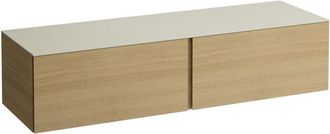 Laufen Il Bagno Alessi Cajonera, Encimera De Piedra Calce Avorio, - Laufen