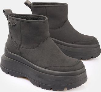 Buffalo Womens Buffalo Olympia Pull On LO Warm Womens Black Boots - Size: UK 7 / eu 41 / us 10