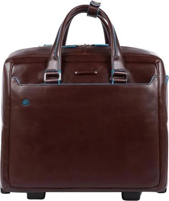 Piquadro Personalizable pilot bag 15-6 - Heren - Laptoptassen - Bruin - ONE Size - Tassen