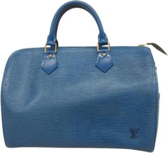 Louis Vuitton Pre-owned Handbags, female, Blue, Size: ONE SIZE Pre-owned Speedy 30 Handbag