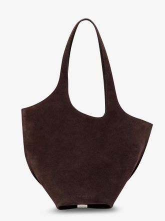 The Attico Borsa a spalla La Scoop in suede - THE ATTICO - gender_Woman