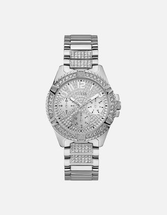 Guess Womens Guess W1156L1 Ladies Frontier Silver Watch