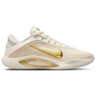 Nike Mens Aja Wilson AOne - Basketball Shoes Sail/Sail/Metallic Gold Size 10.0