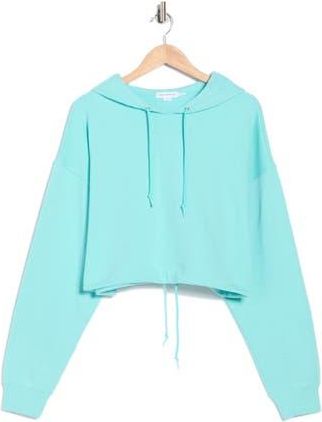 Good American Candy Wash Crop Hoodie in Pool005 at Nordstrom Rack, Size X-Large