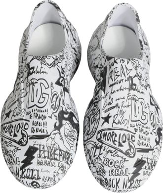 Dolce & Gabbana Mens Daymaster Sneaker White Calf Leather