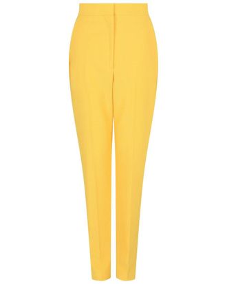 Alexander McQueen Alexander Mcqueen High-Waist Wool Cigarette Trouser