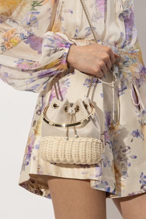 Jimmy Choo London Bon Bon Hand Bag, Womens, Cream