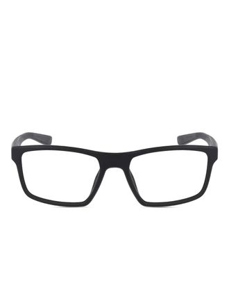 Nike 7015 rectangle-frame glasses - Black