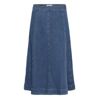 Part Two Rokken, Dames, Blauw, XL, Denim, Denim Rokken