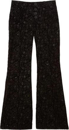 Ines De La Fressange Charlotte Broeken - Dames - Wijde Broeken - Zwart - 2XS - Broeken