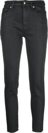 Ralph Lauren High Skinny Denim Jeans - Dames - Skinny Jeans - Zwart - L - Denim - Jeans
