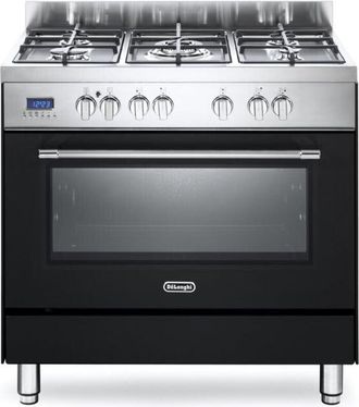 DeLonghi DeLonghi Linea PRO Cucina Elettrico Gas Antracite, Nero, Acciaio inox