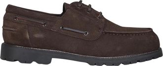 STUDIO NICHOLSON Sailor Schoenen - Heren - Bootschoenen - Bruin - 45 EU - Schoenen