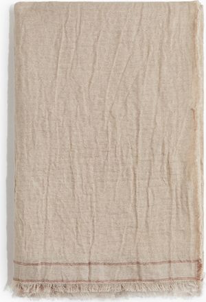 H&M Musselintuch aus Leinenmix - Brown