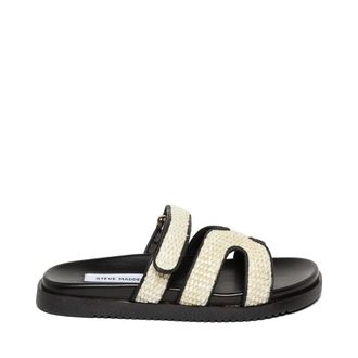 Steve Madden Missile-E Sandal NAT/BLK