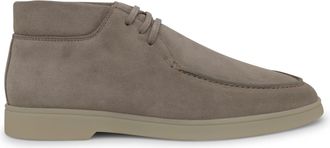 Aurélien Parabontoni veterschoenen van suède