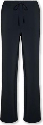 Elena Miro Palazzo Broek - Dames - Straight fit broeken - Blauw - XS - Katoen - Broeken