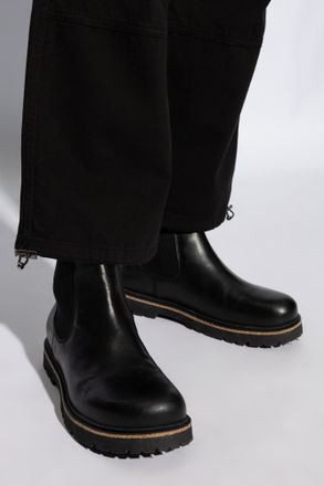 Birkenstock Highwood Slip On Mid Ankle Boots, Mens, Black