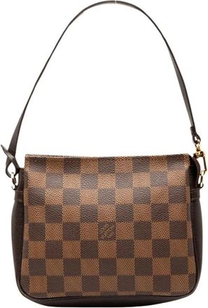 Louis Vuitton Pre-owned Small Shoulder Bag - Dames - Vintage Schoudertas - Bruin - ONE Size - Vintage