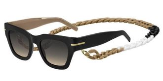 BOSS Boss 1520/N/S 0WM/PR Womens Sunglasses Black Size 51