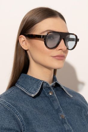 Thierry Lasry Dynasty Sunglasses, Unisex, Brown