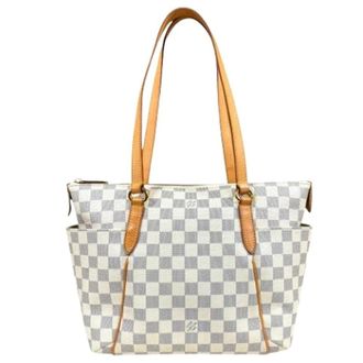 Louis Vuitton Pre-owned Damier Azur Tote Bag - Pre-owned - Mujer - Blanco - ONE SIZE