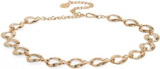 Steve Madden Organic Ring Chain Belt in Gold at Nordstrom Rack, Size Large/x-Large