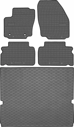 OEM Juego De Alfombrillas De Goma Para Coche Y Alfombrilla Para Maletero Para La Ford Galaxy Ii Minivan (2006-2010)
