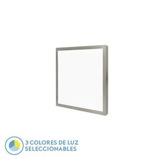 Fabrilamp Fabrilamp - Panel Llano 36w 3000k-4000k-6500k 3,8x40x40 Cm Niquel 3600lm
