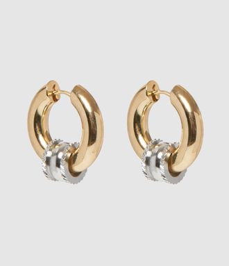 Shaker Jewels Boucles Doreilles Mia Dor&eacute; Argent