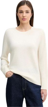 Benetton Jersey de Cachemira Texturizado - Knitwear - Mujer - Beige - S